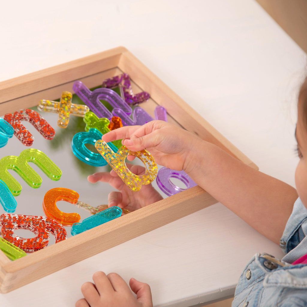 RAINBOW GLITTER LETTERS – Shinebrains